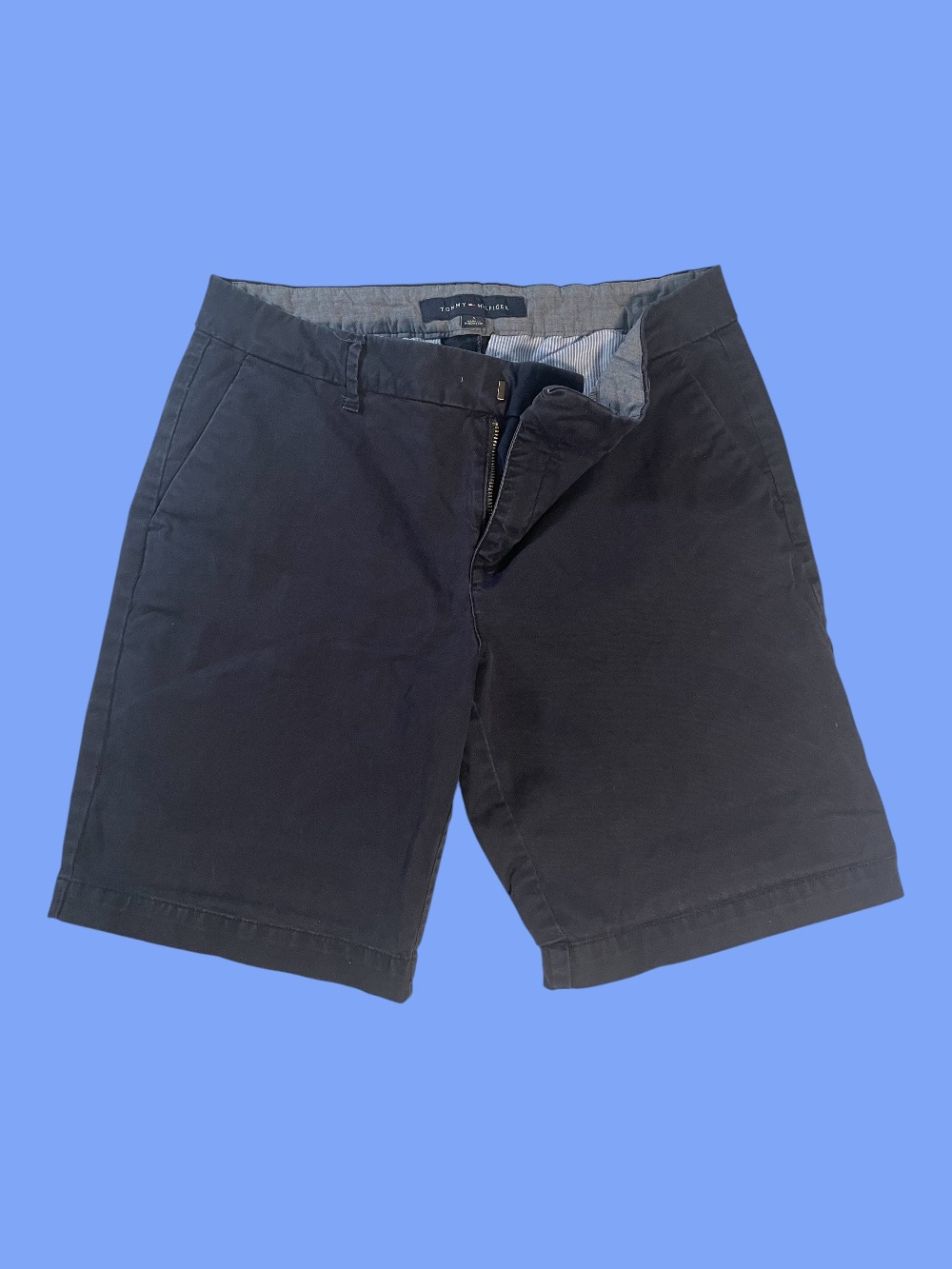 Tommy Hilfiger Women’s Navy Chino Shorts Size 4